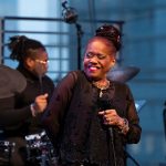 Catherine Russell performs at the Appel Room, on Friday, March 29, 2024. New York. Jazz at Lincoln Center. Photo: Gilberto Tadday/Jazz at Lincoln Center.