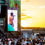 El cantante tinerfeño Choclock en el concierto que ofreció en Tenerife Phe Festival 2026