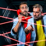 Los dos humoristas gaditanos Aguilera y Mení
